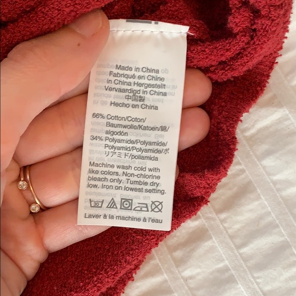 Madewell tie front sweater tee - Picture 5 of 5